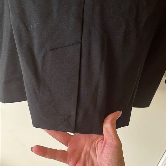 SPANX Black Tailored Blazer with Asymmetrical Design size XL NWOT - Picture 4 of 7